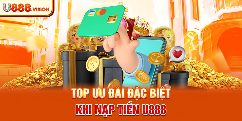 Top ưu đãi đặc biệt khi nạp tiền U888