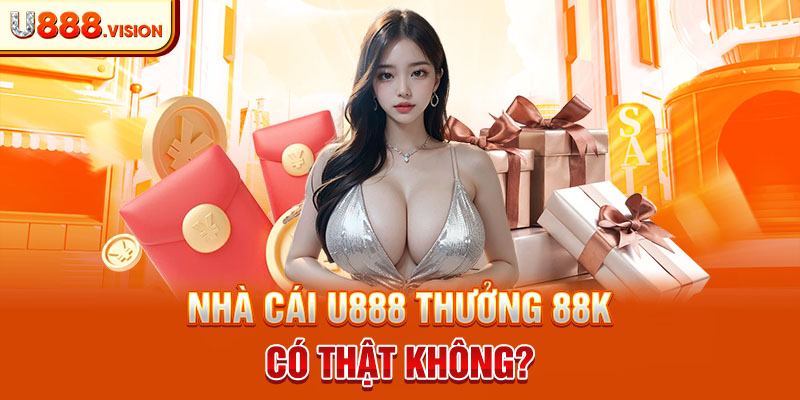 Nhà cái U888 thưởng 88k có thật không?